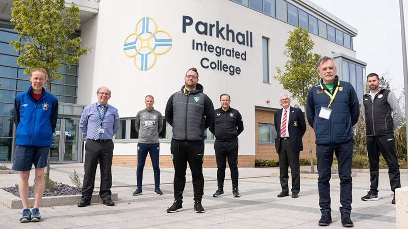 Ballyclare Comrades announce exciting new full-time football partnership