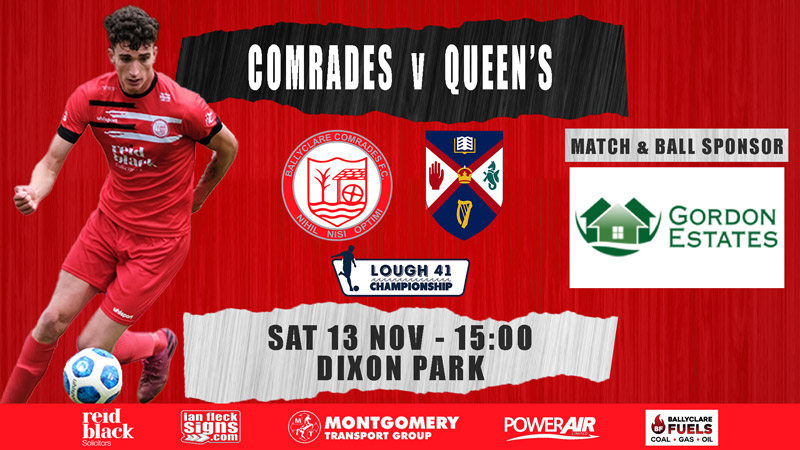 Pre-Match Guide | Queen’s University 13/11/21