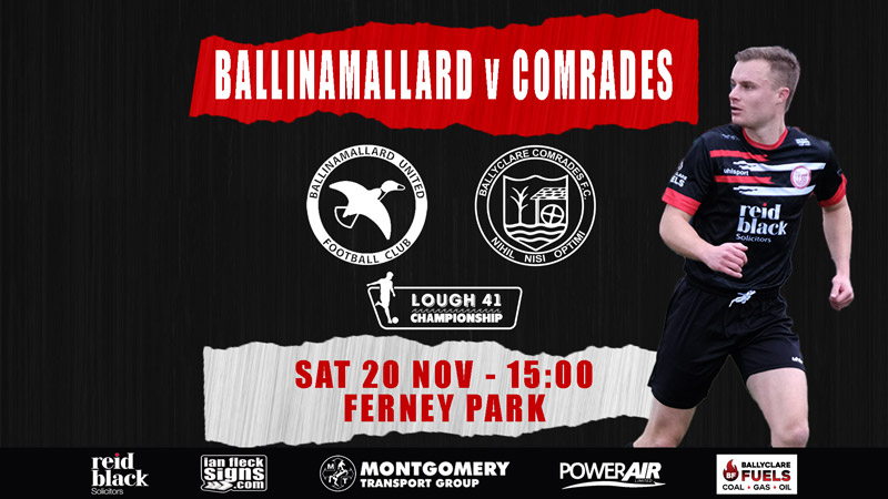 Pre-Match Guide | Ballinamallard United 20/11/21
