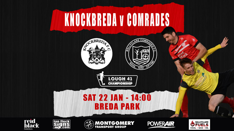 Pre-Match Guide | Knockbreda 22/01/22