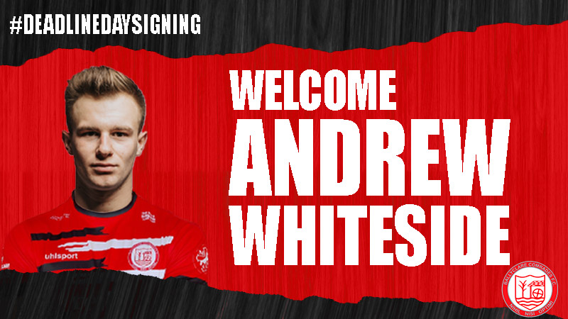 Welcome Andrew Whiteside!