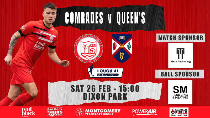 Pre-Match Guide | Queen’s University 26/02/22
