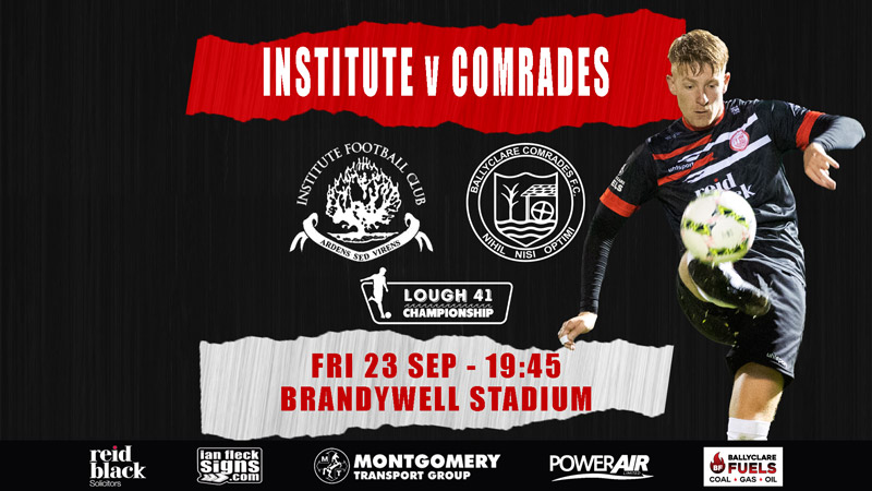 Pre-Match Guide | Institute 23/09/22